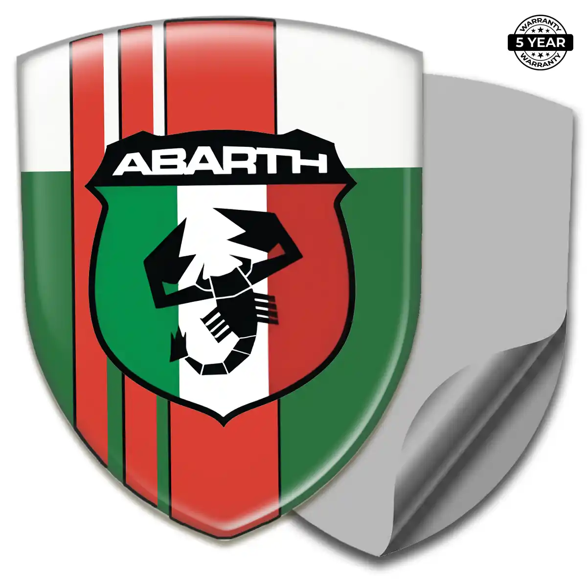 Abarth Car Logo Decal Outer Style