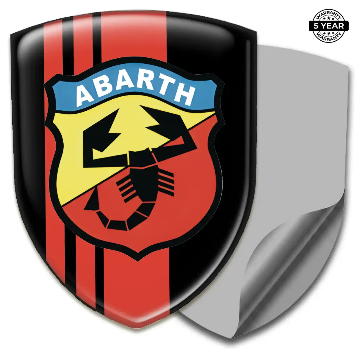 Abarth Car Logo Decal Performance Style