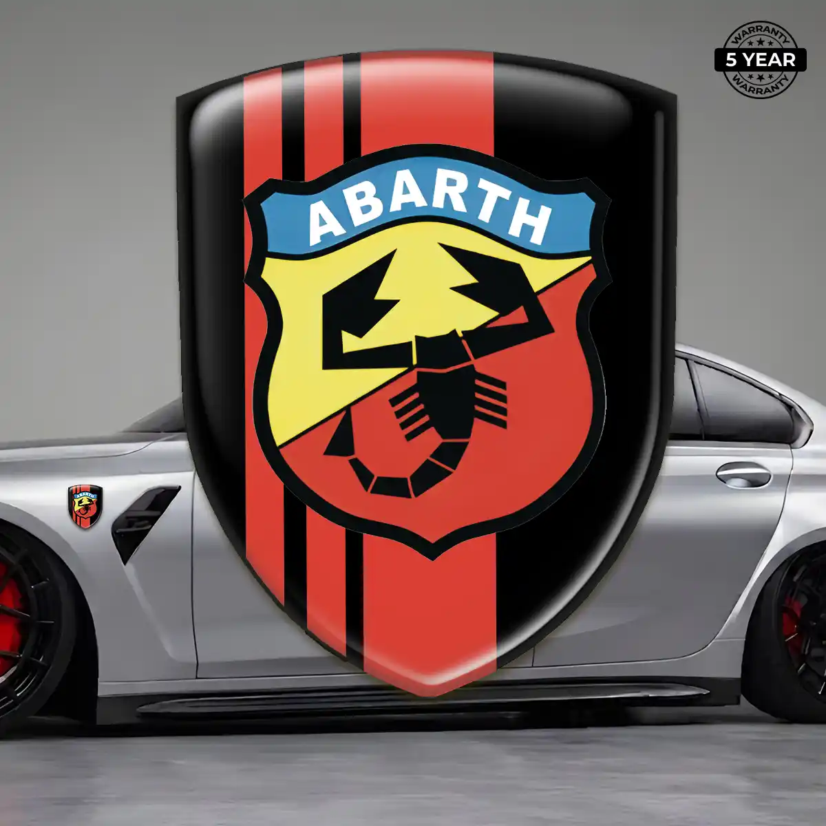 Abarth Car Logo Decal Performance Style