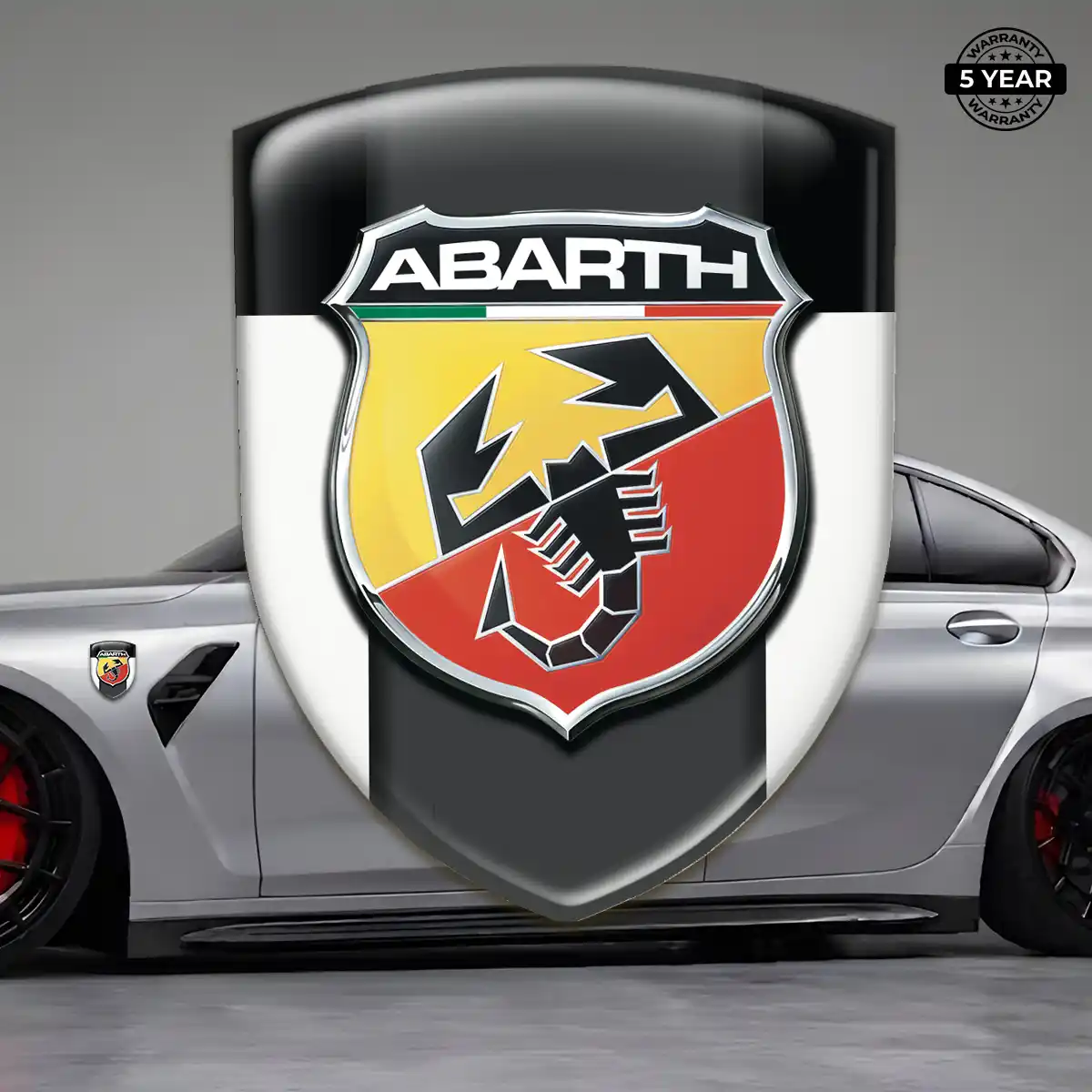 Abarth Car Logo Decal Prestige Line