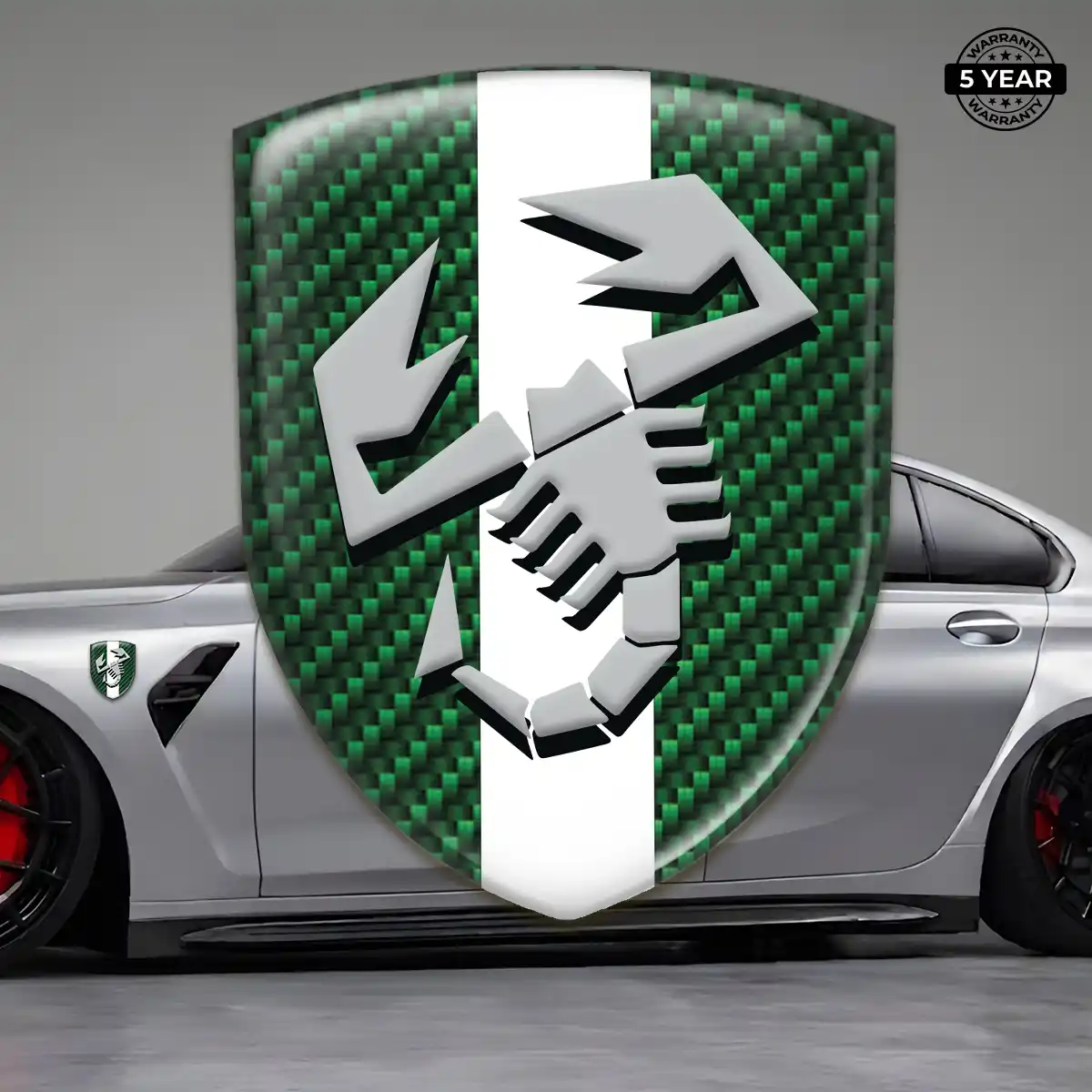 Abarth Car Logo Decal Prime Quality