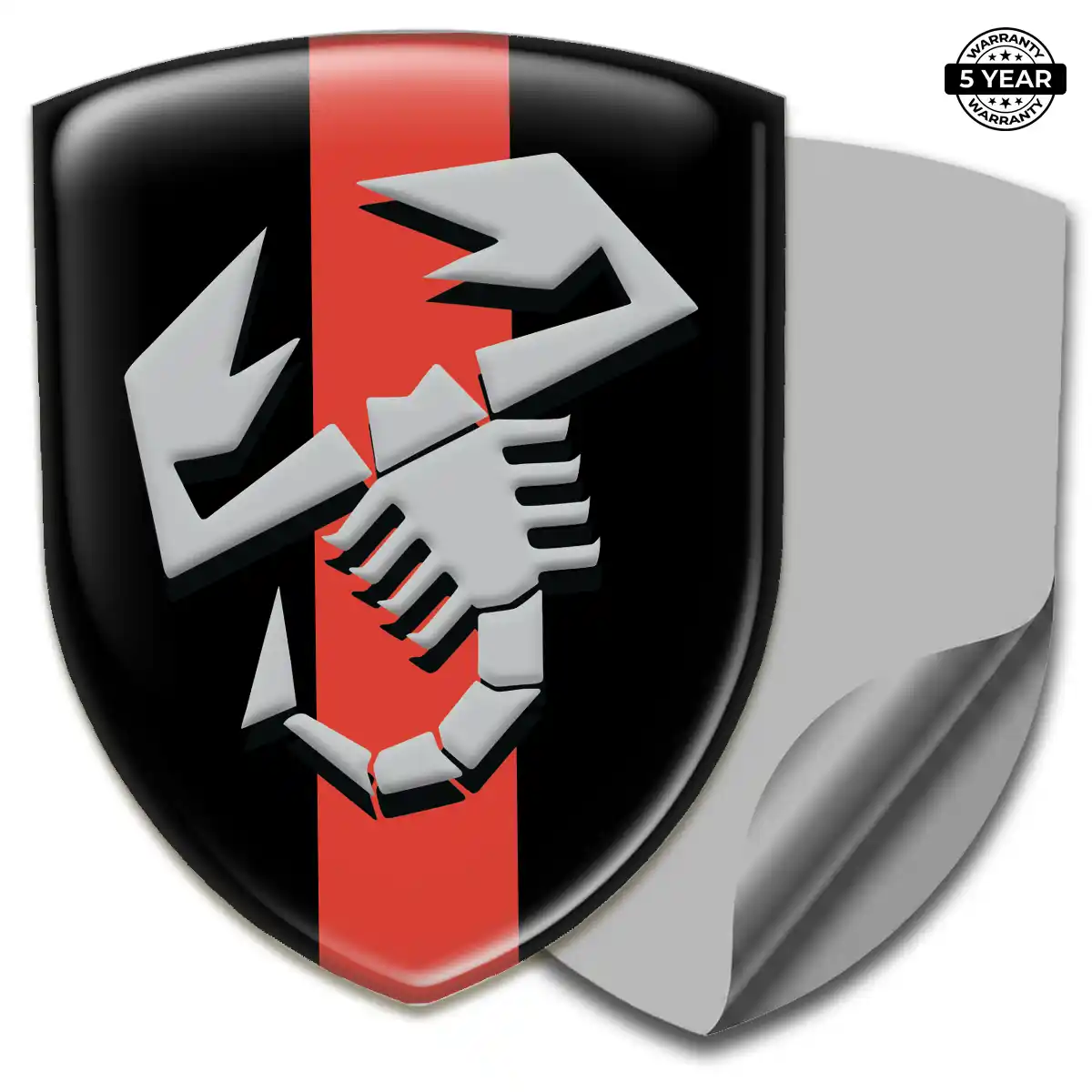 Abarth Car Logo Decal Sleek Style