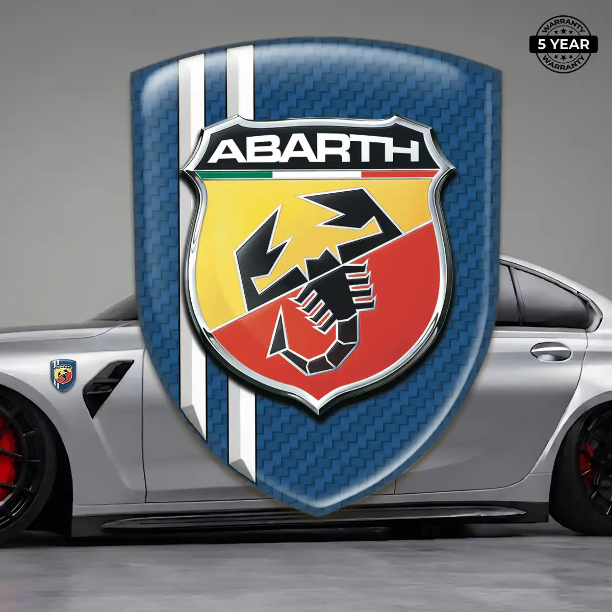Abarth Car Logo Decal Sport Tuning
