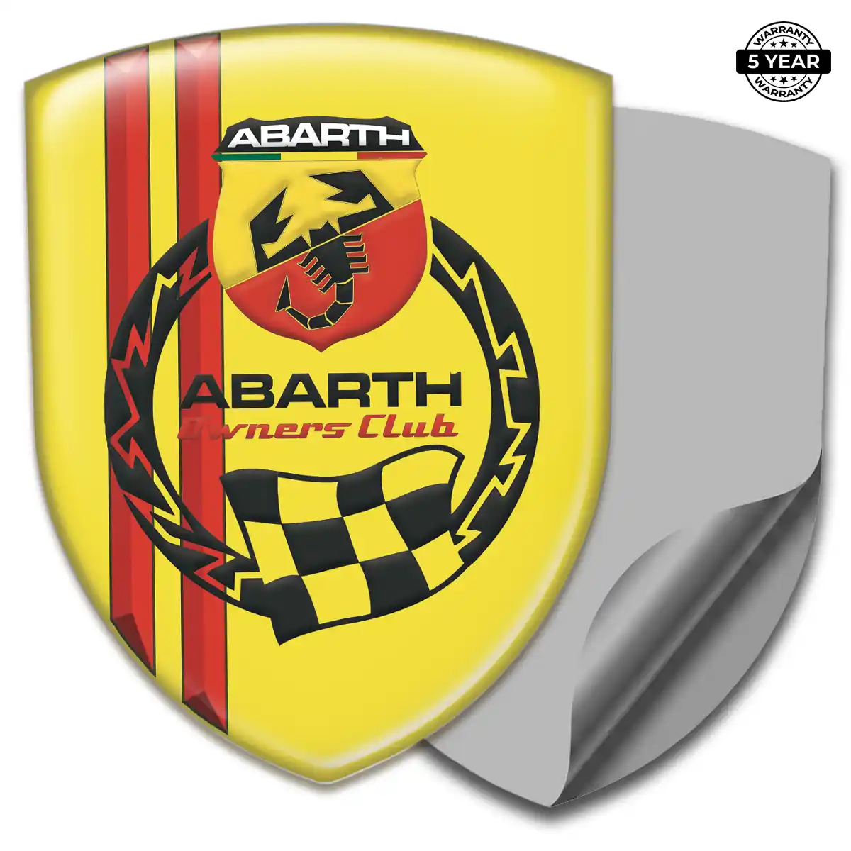 Abarth Car Logo Decal Street Tuning