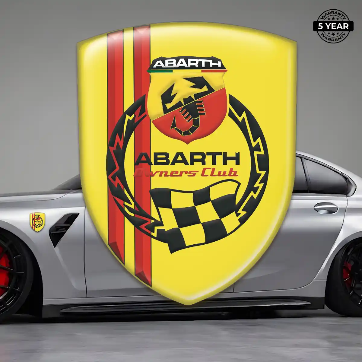 Abarth Car Logo Decal Street Tuning