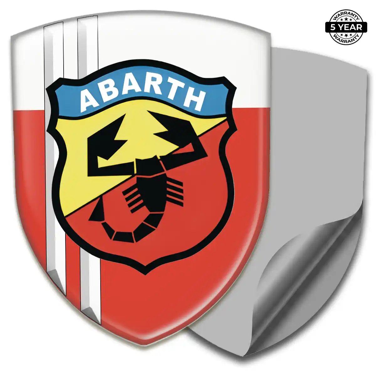 Abarth Crest Emblem Cabin Style