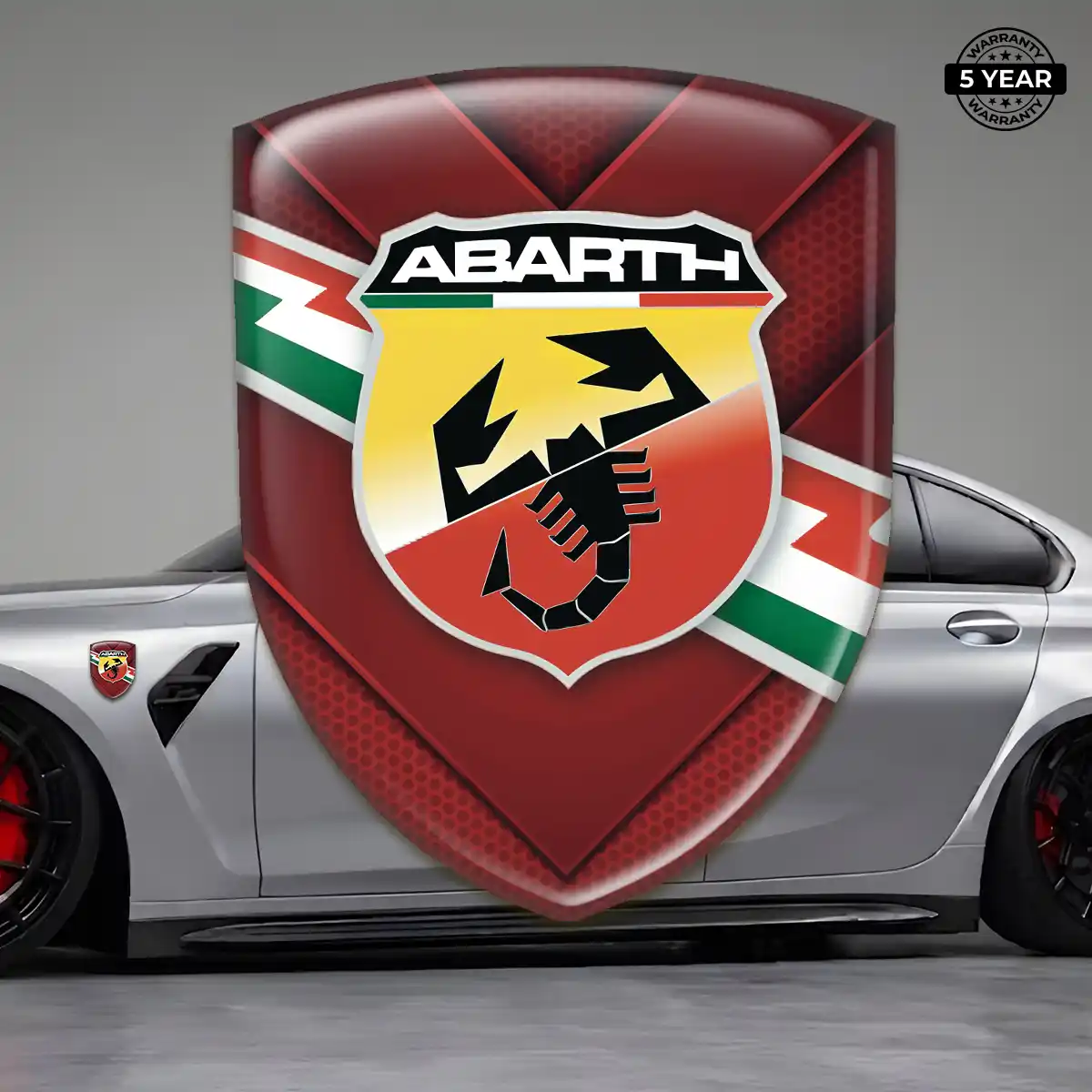 Abarth Crest Emblem Deluxe Edition