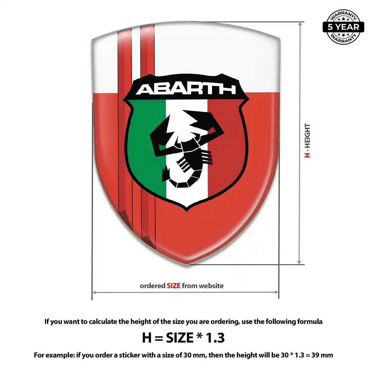 Abarth Crest Emblem Elite Edition