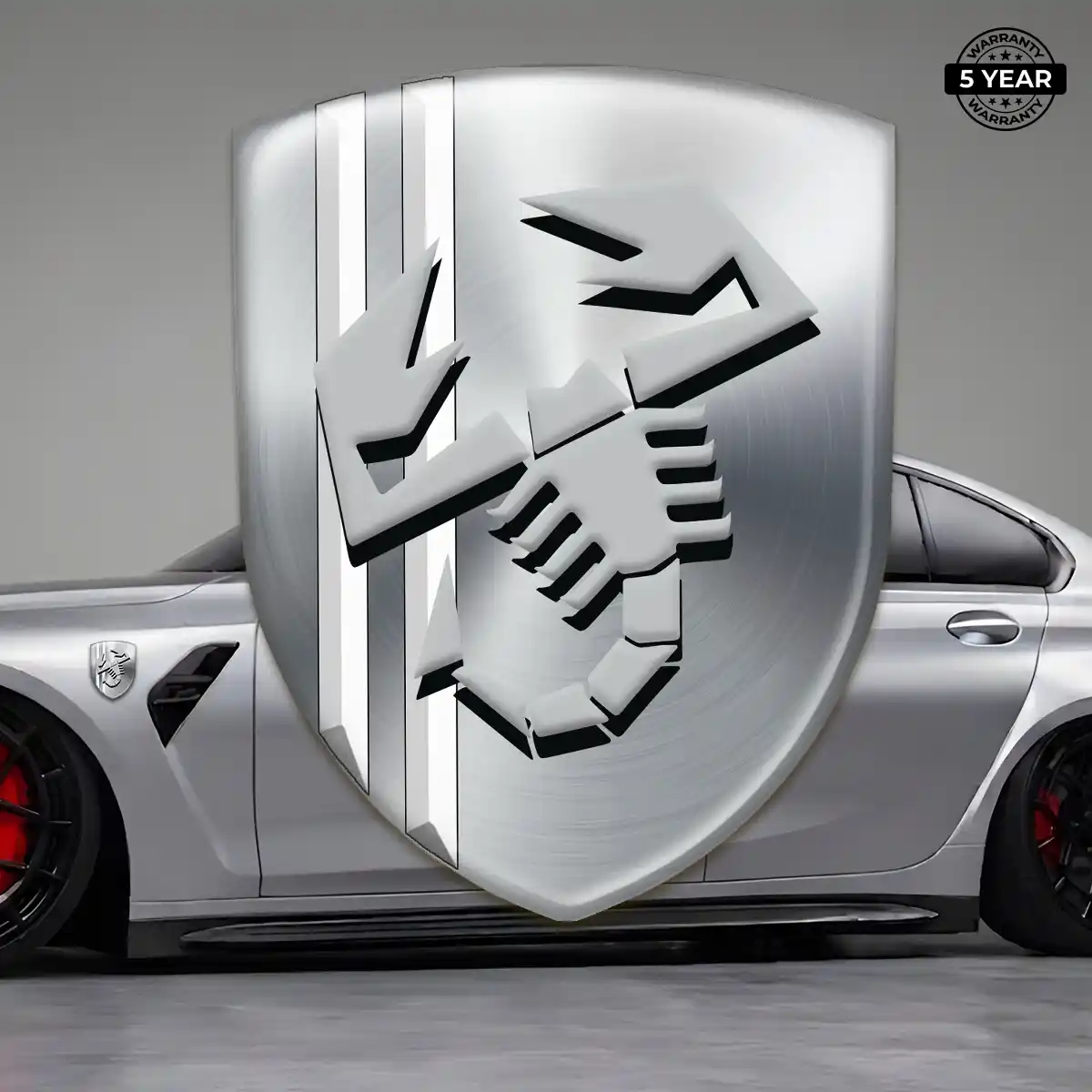 Abarth Crest Emblem Elite Finish