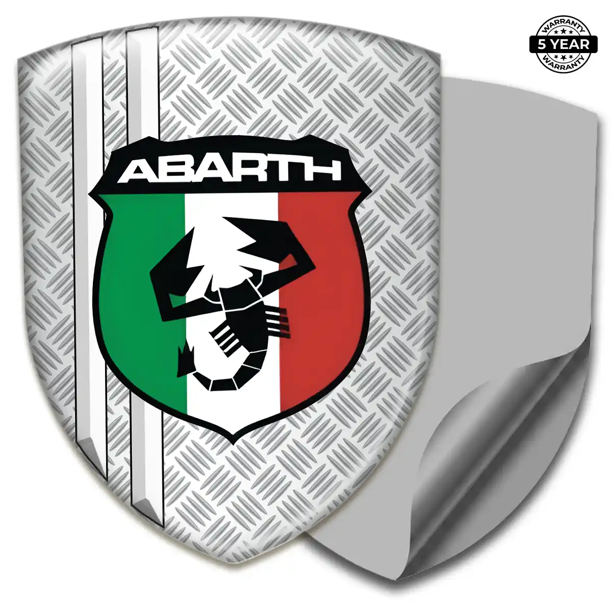 Abarth Crest Emblem Interior Elegance