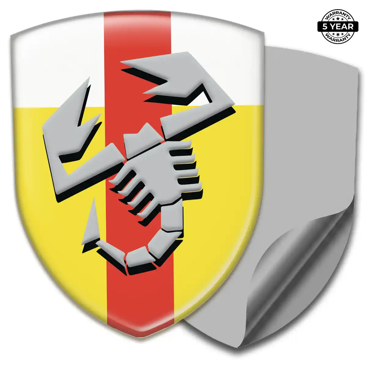 Abarth Crest Emblem Interior Luxe