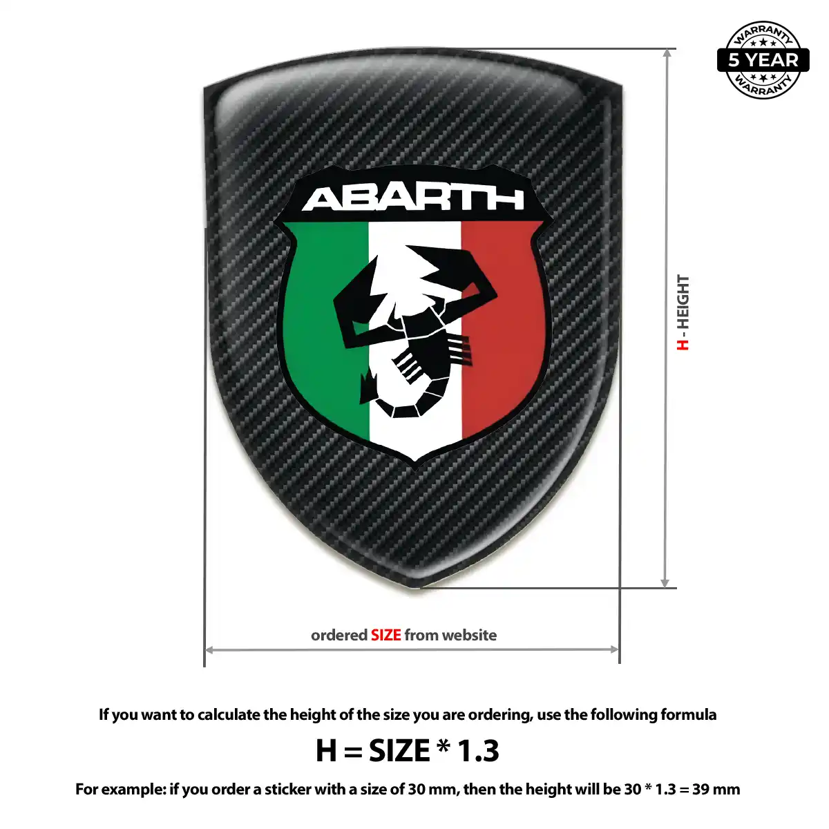 Abarth Crest Emblem Noble Edition