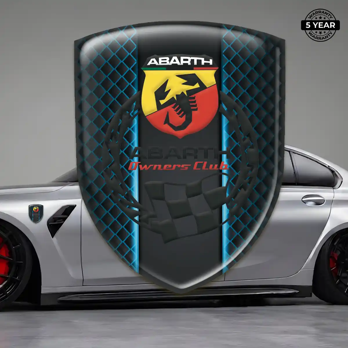 Abarth Crest Emblem Opulent Line
