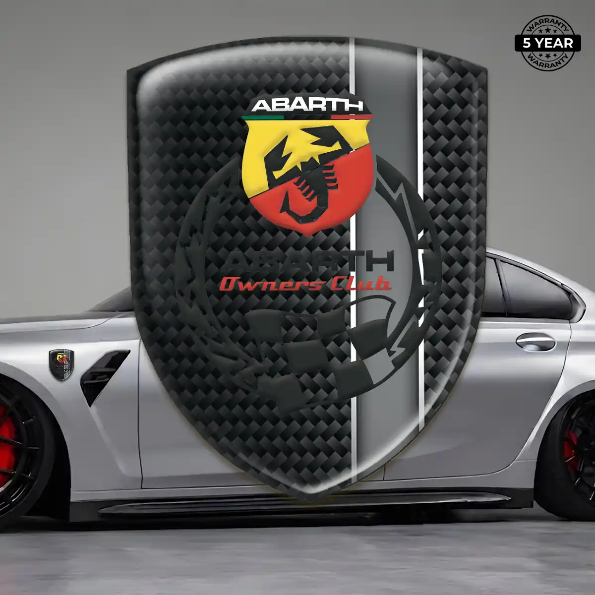 Abarth Crest Emblem Outer Style