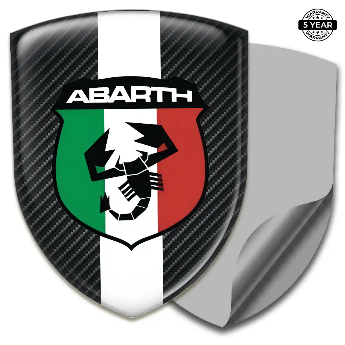 Abarth Crest Emblem Performance Style