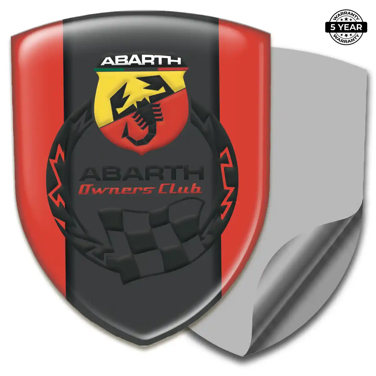 Abarth Crest Emblem Prime Quality