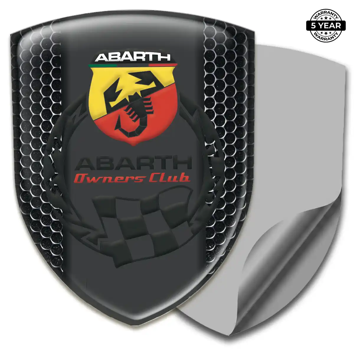 Abarth Crest Emblem Refined Design