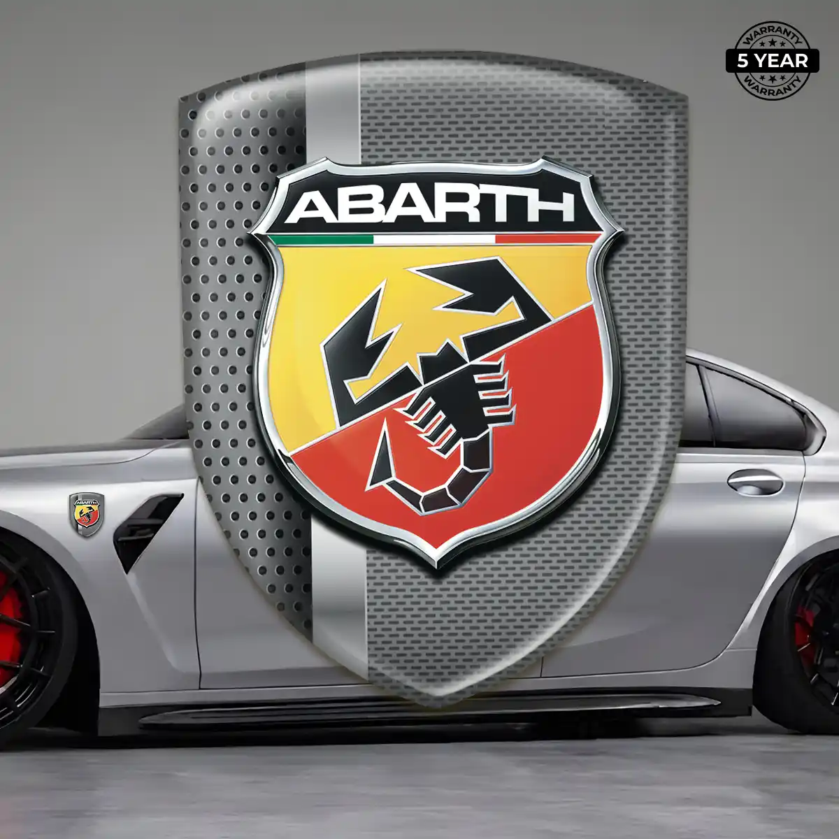 Abarth Crest Emblem Resin Elite