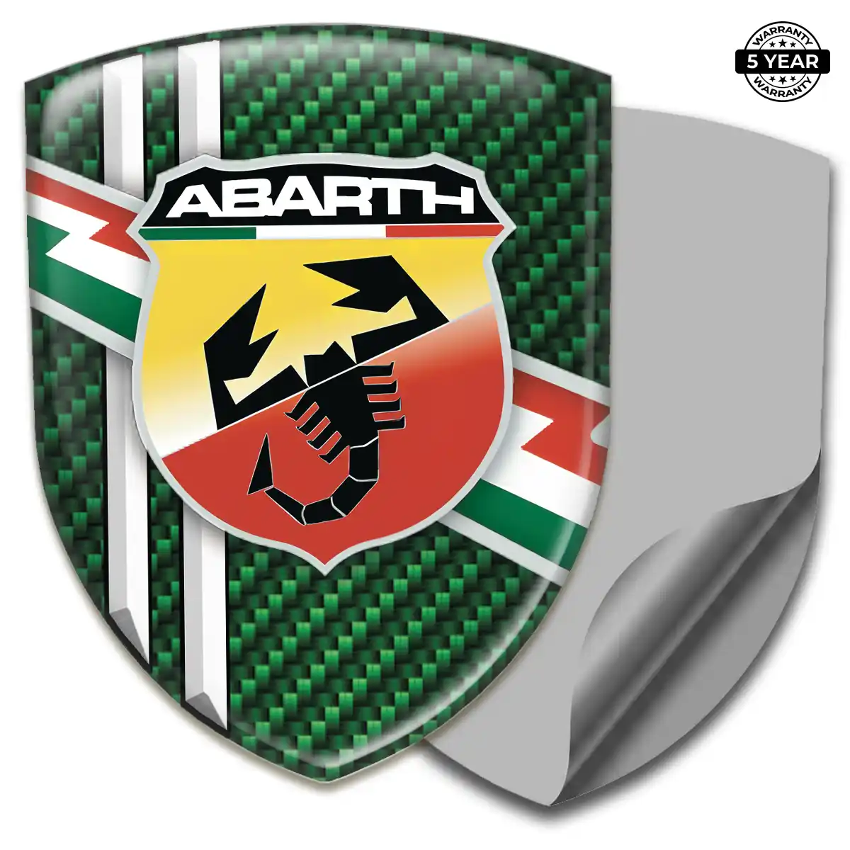 Abarth Crest Emblem Sleek Style