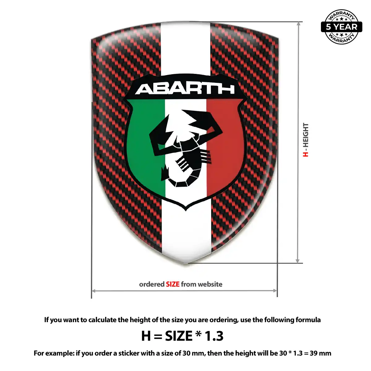 Abarth Crest Emblem Street Tuning