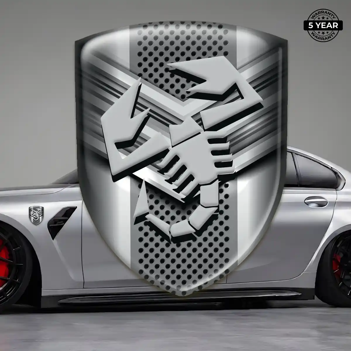 Abarth Crest Logo Emblem Auto Tuning