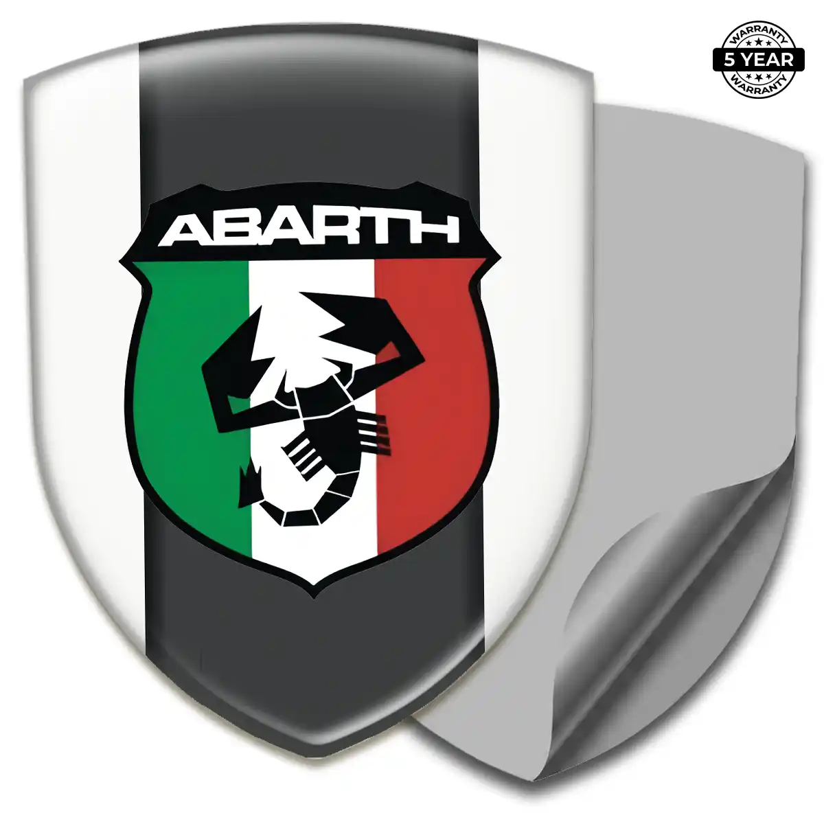 Abarth Crest Logo Emblem Elite Finish
