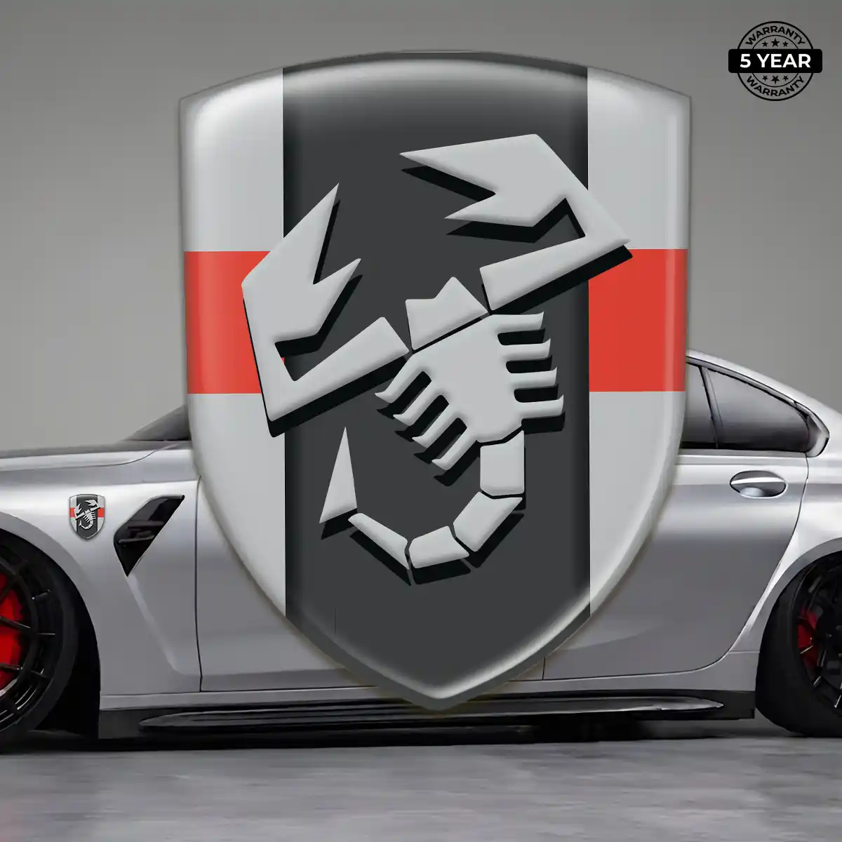 Abarth Crest Logo Emblem Exclusive Series