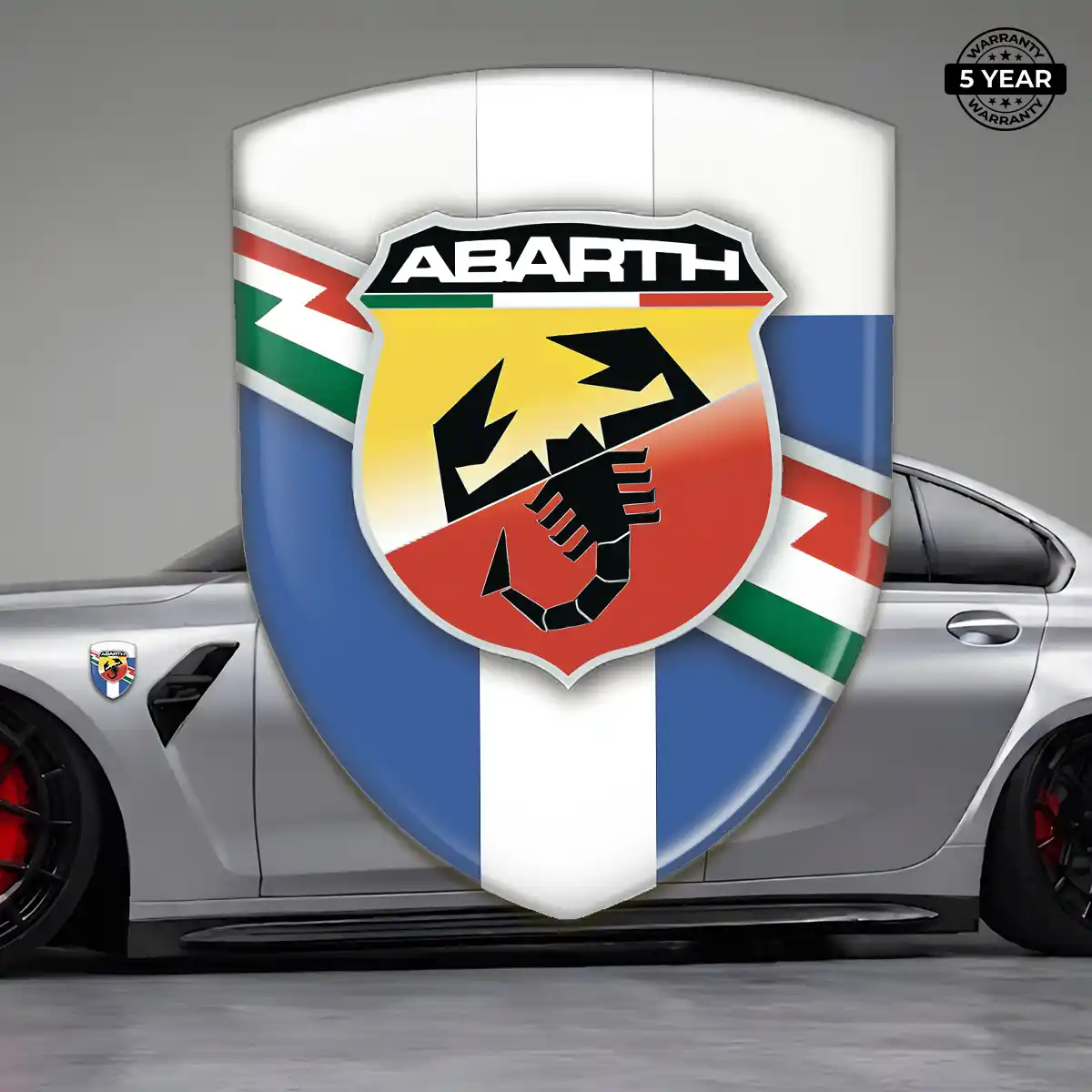 Abarth Crest Logo Emblem Prime Quality