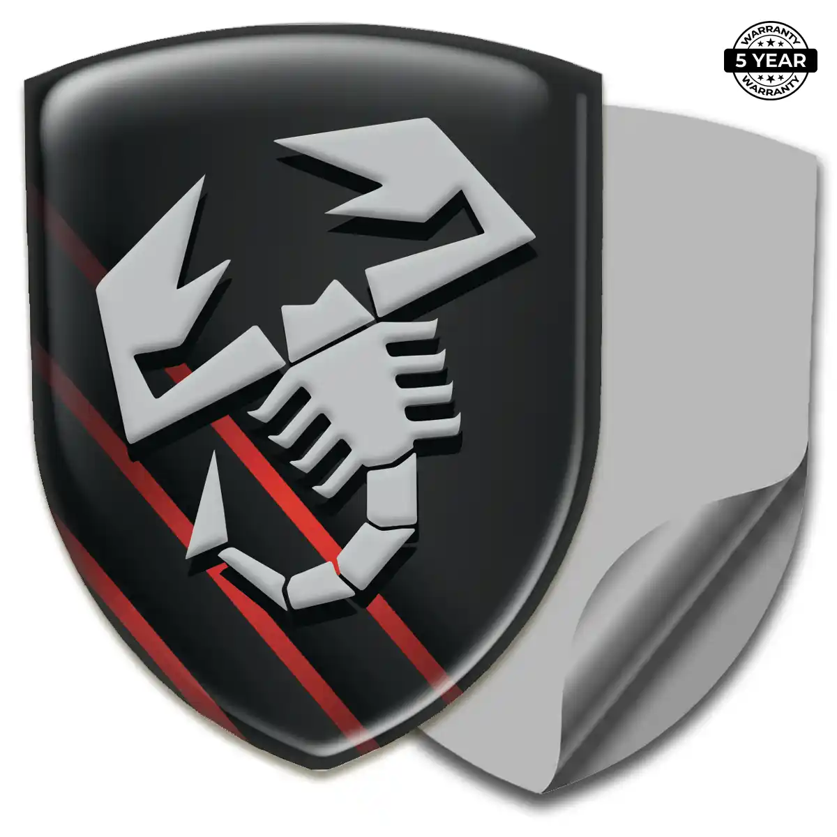 Abarth Crest Logo Emblem Resin Elite