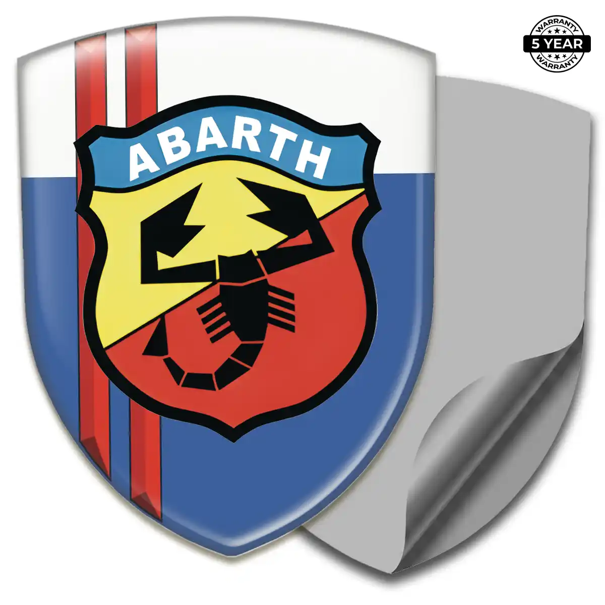 Abarth Domed Badge Cabin Style