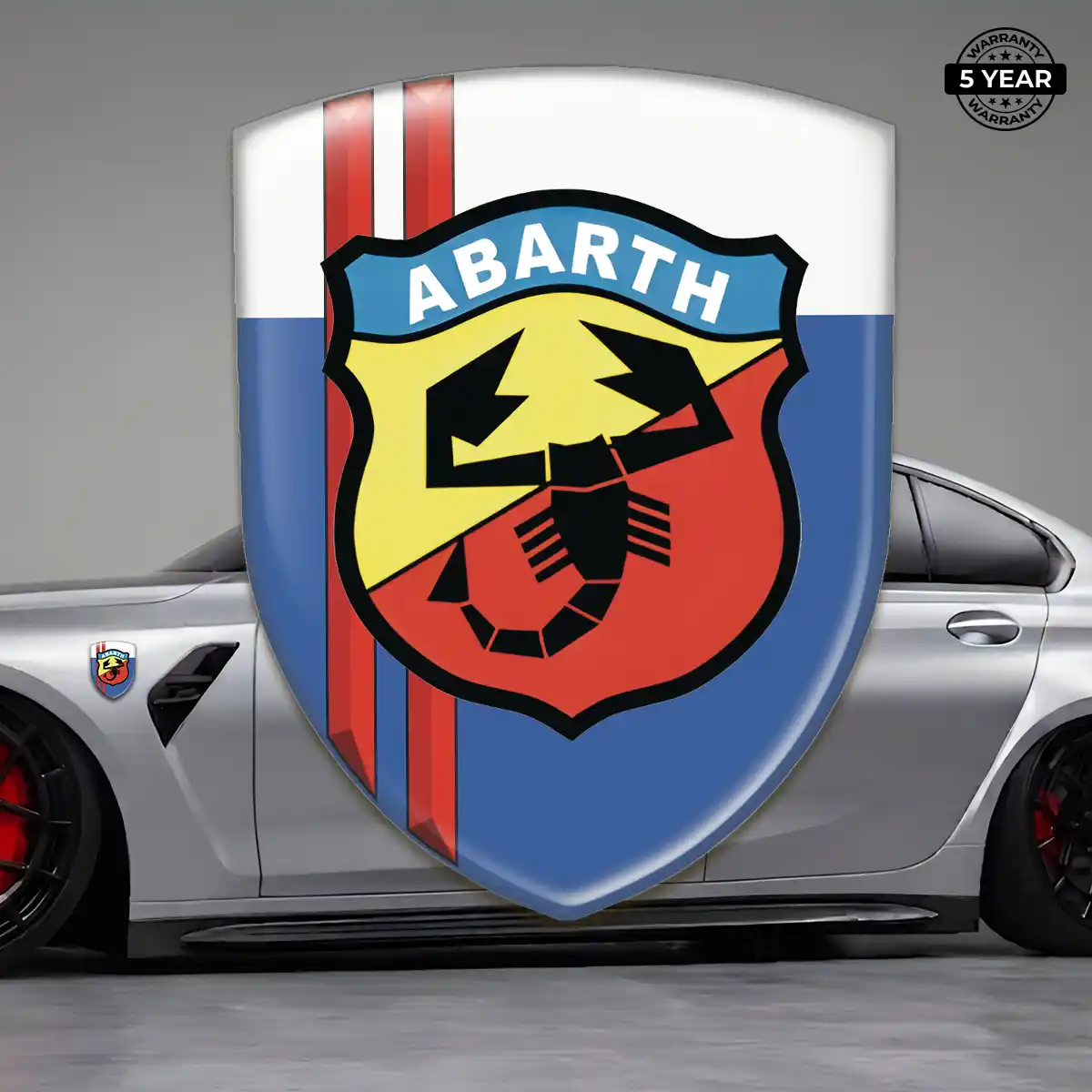 Abarth Domed Badge Cabin Style