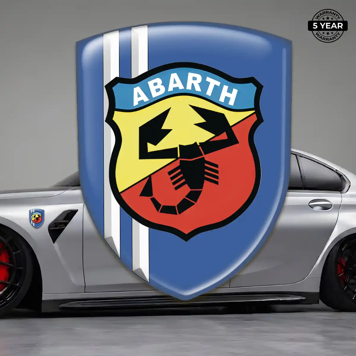 Abarth Domed Badge Elite Finish