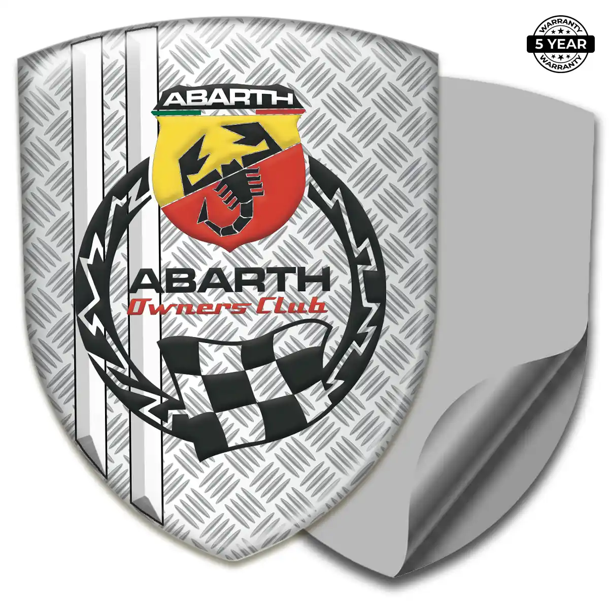 Abarth Domed Badge Outer Style