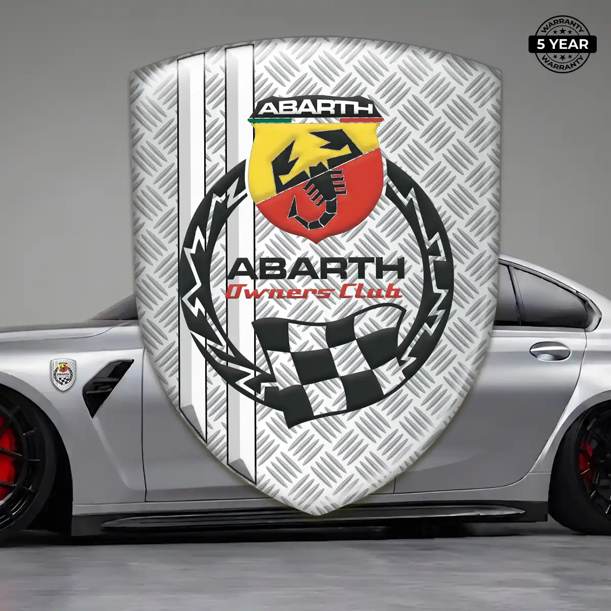 Abarth Domed Badge Outer Style