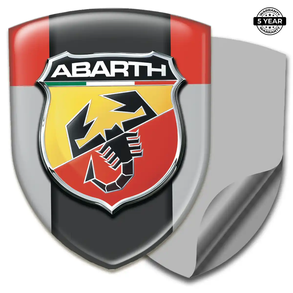 Abarth Domed Badge Performance Style