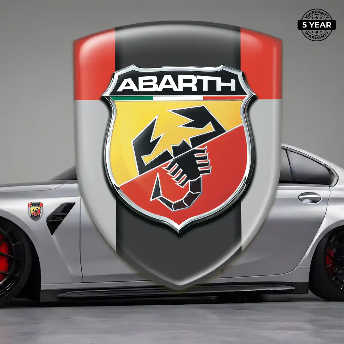 Abarth Domed Badge Performance Style