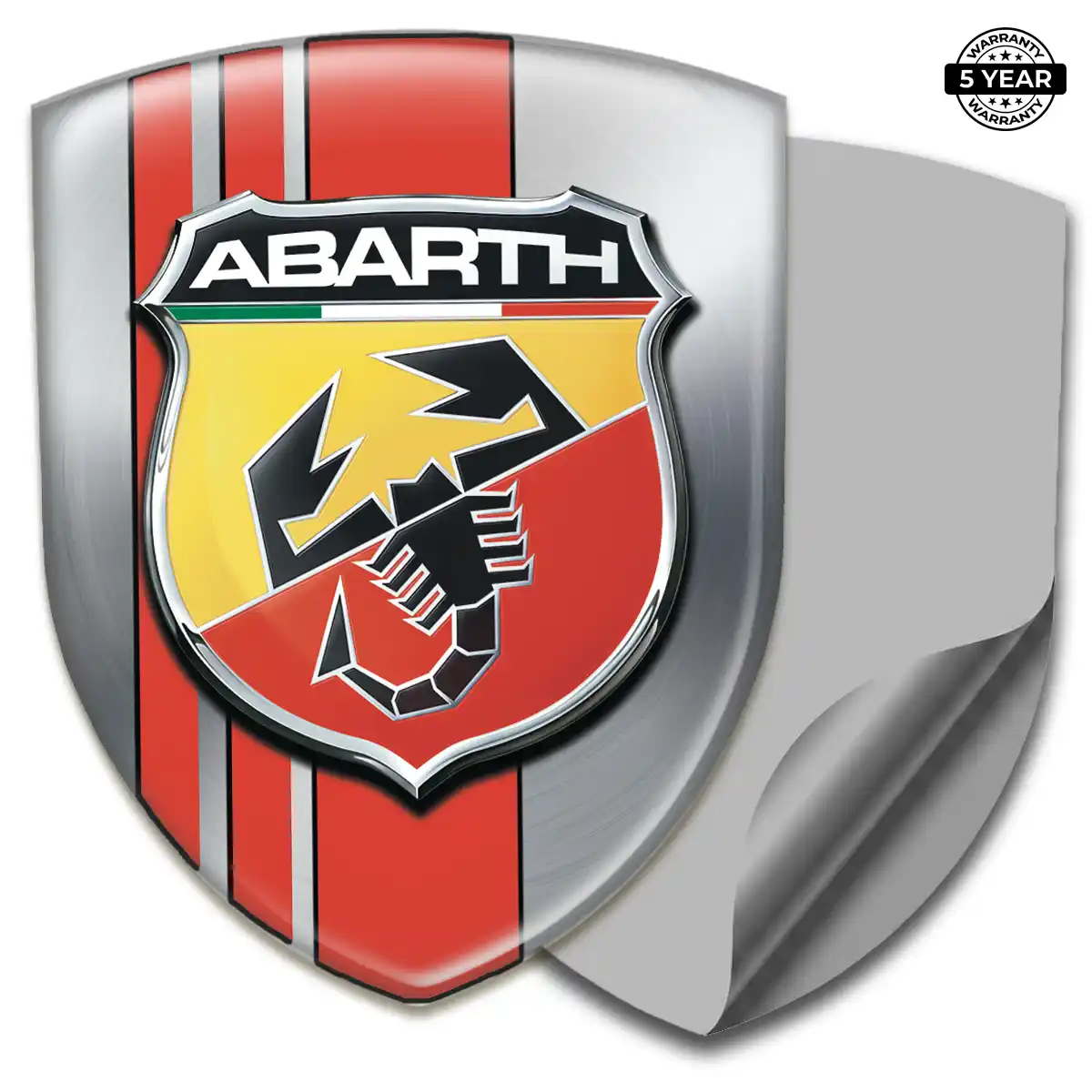 Abarth Domed Badge Premium Dome