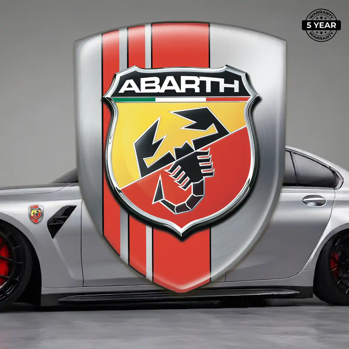 Abarth Domed Badge Premium Dome