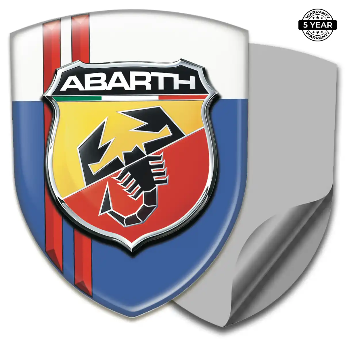 Abarth Domed Badge Prime Quality