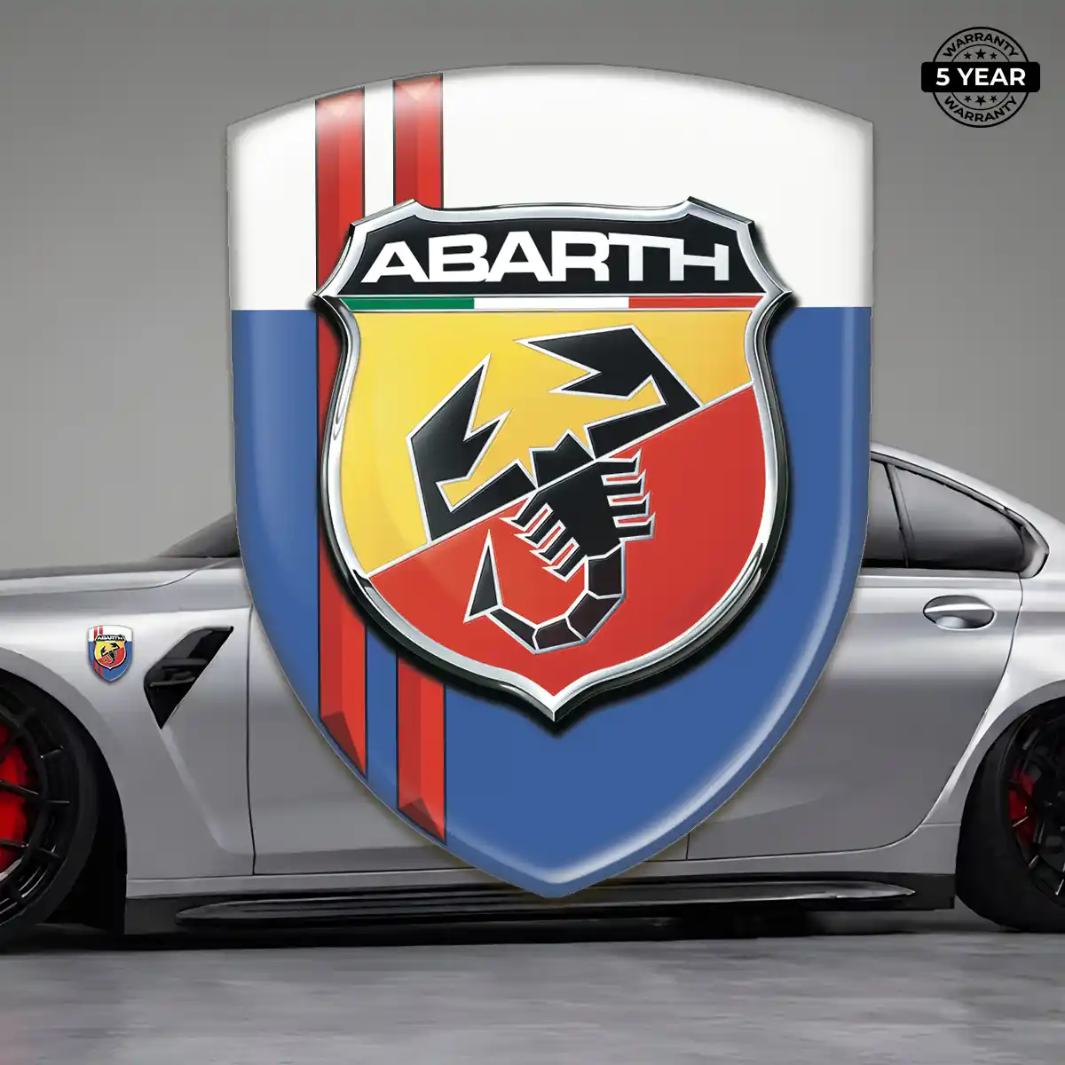 Abarth Domed Badge Prime Quality