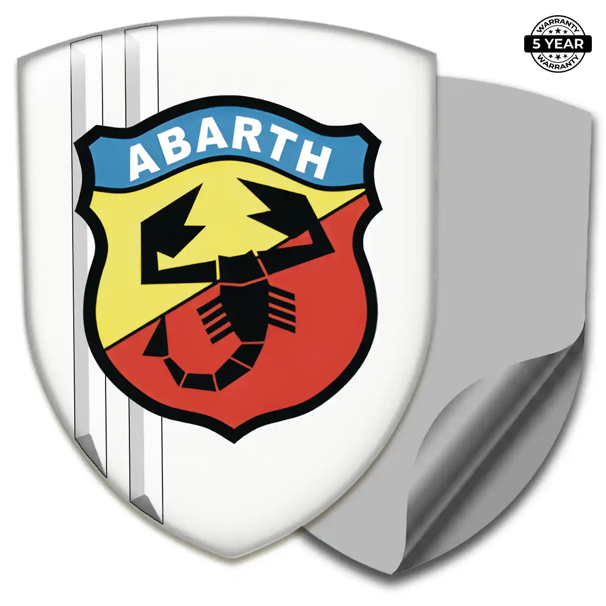 Abarth Domed Badge Refined Design