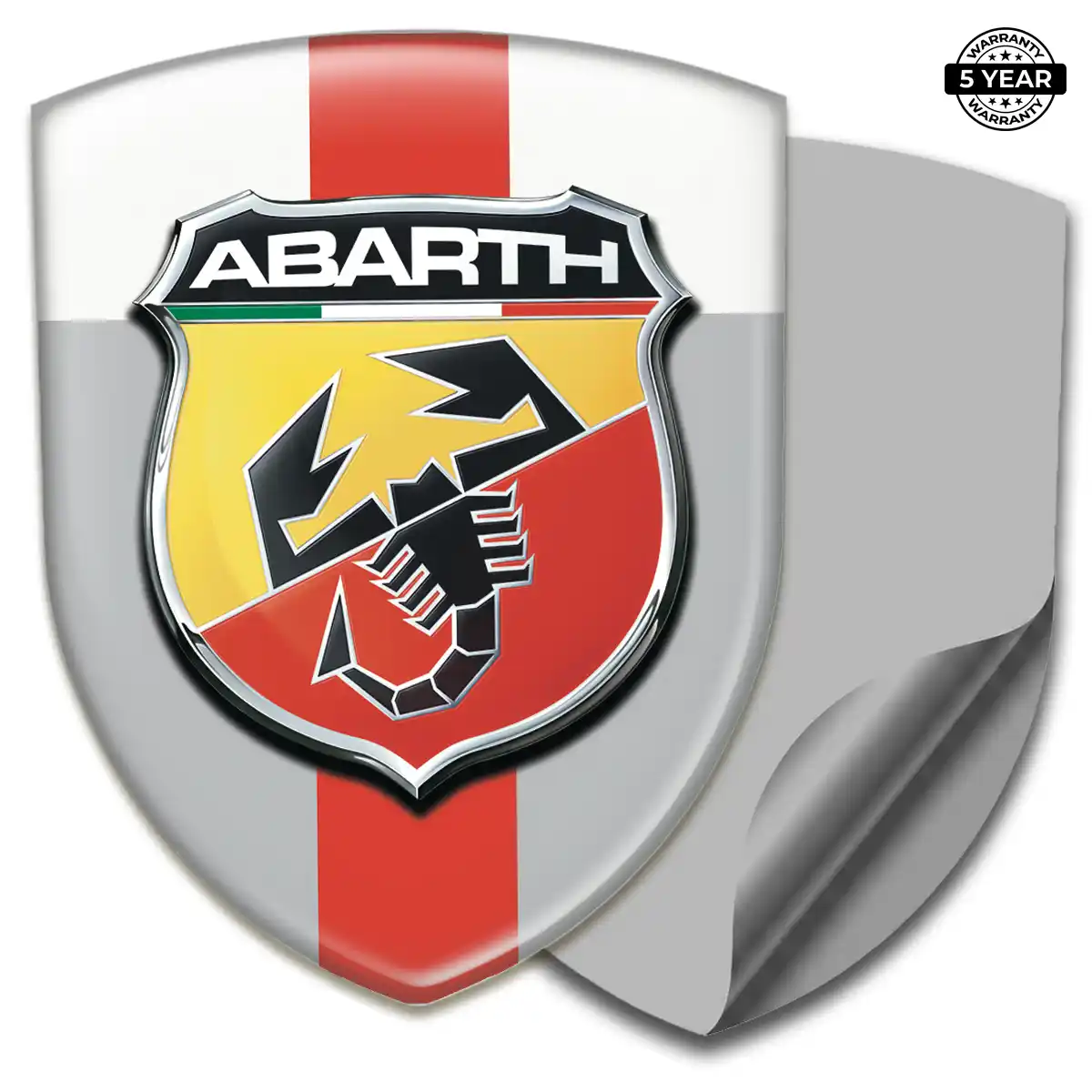 Abarth Domed Badge Resin Elite