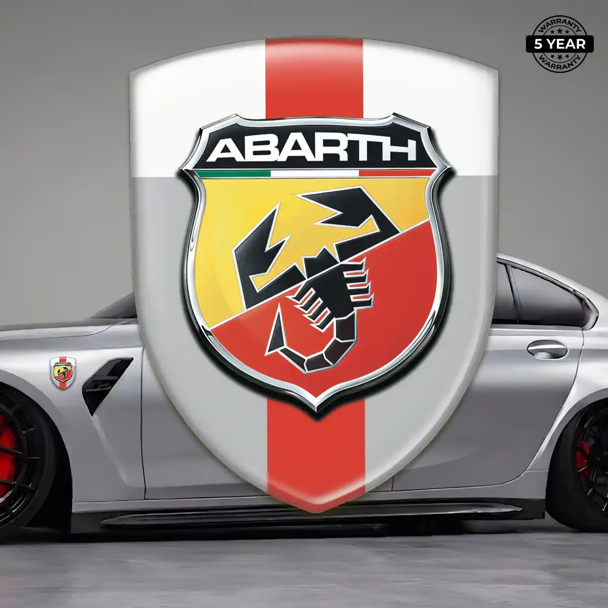 Abarth Domed Badge Resin Elite
