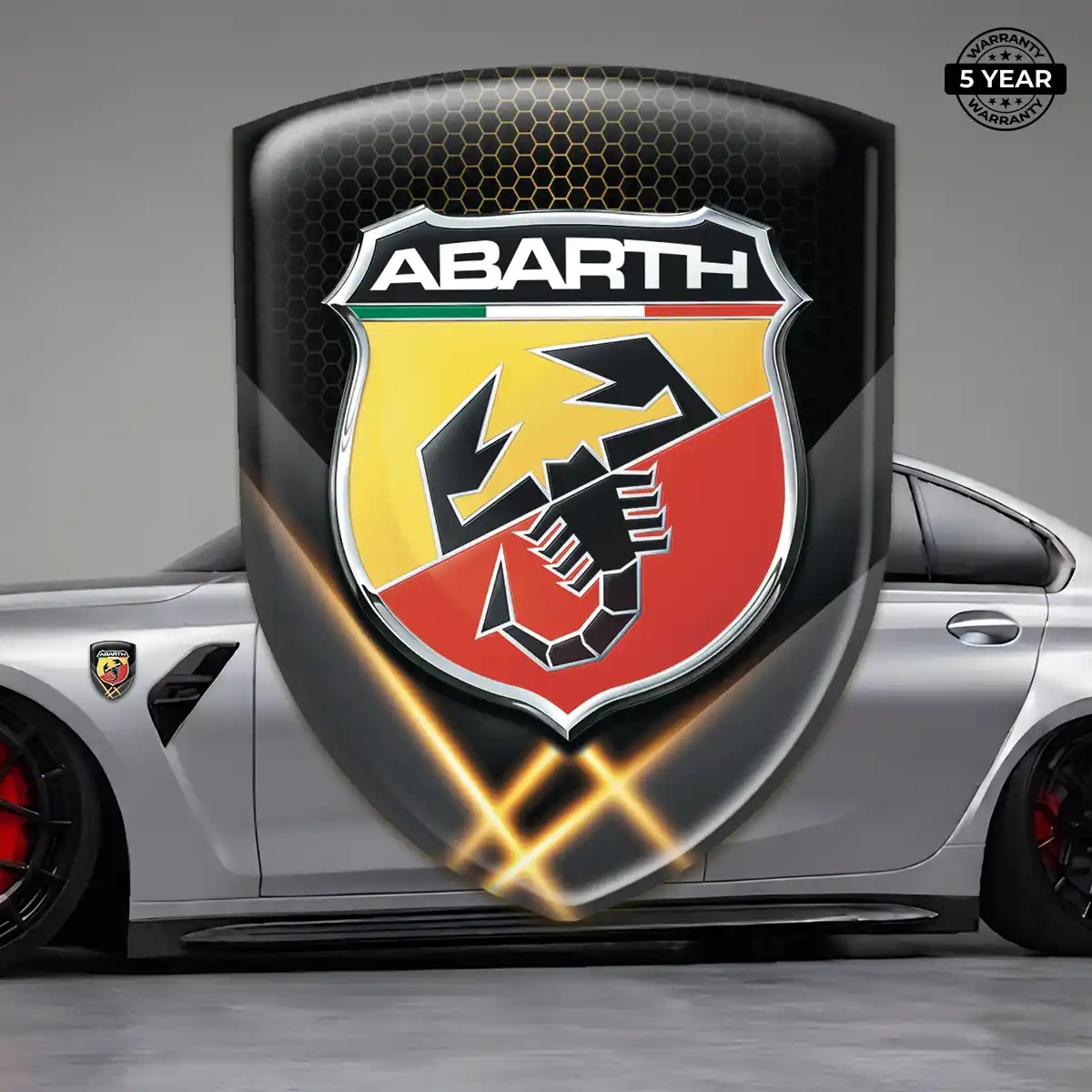 Abarth Domed Badge Signature Grade