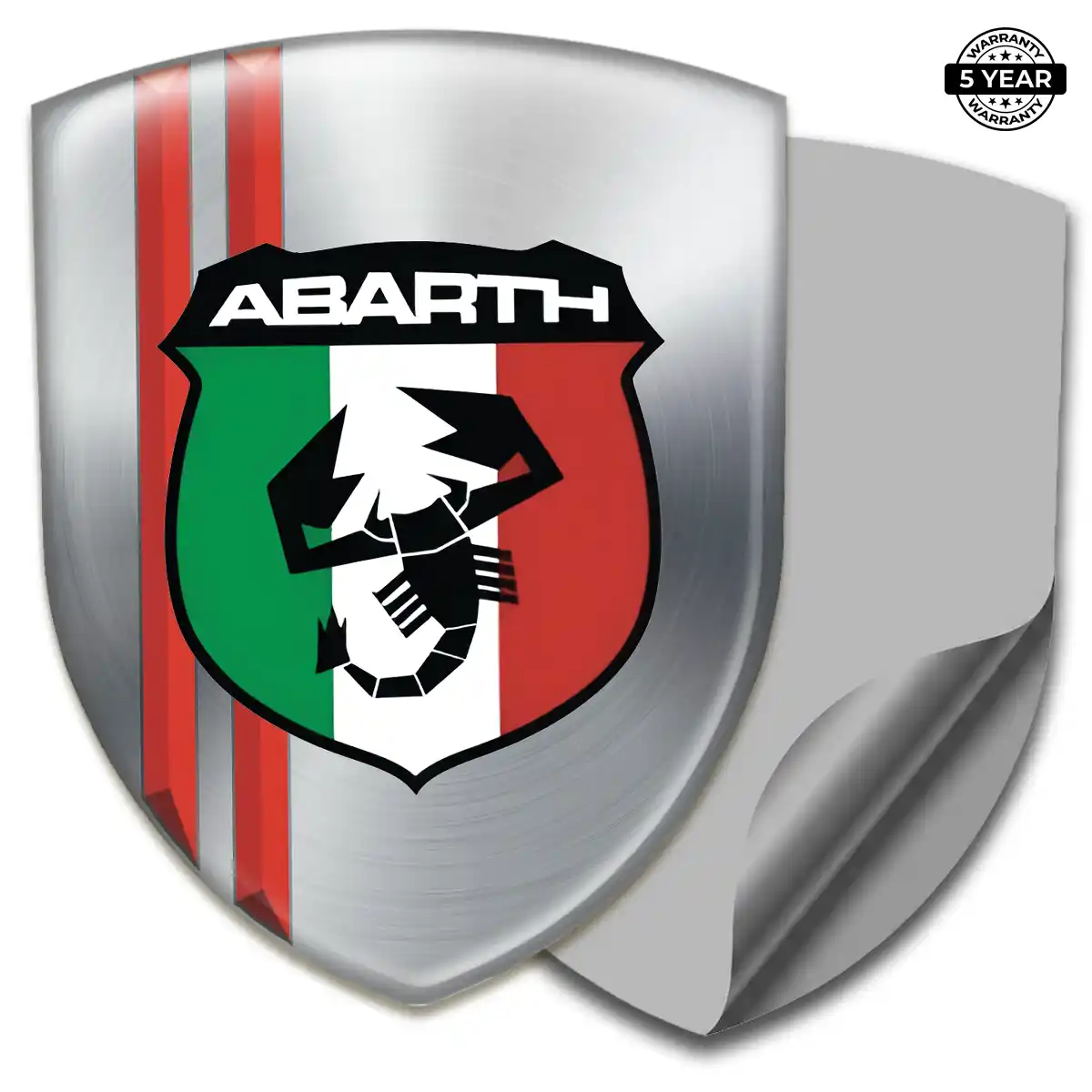 Abarth Domed Badge Sleek Style