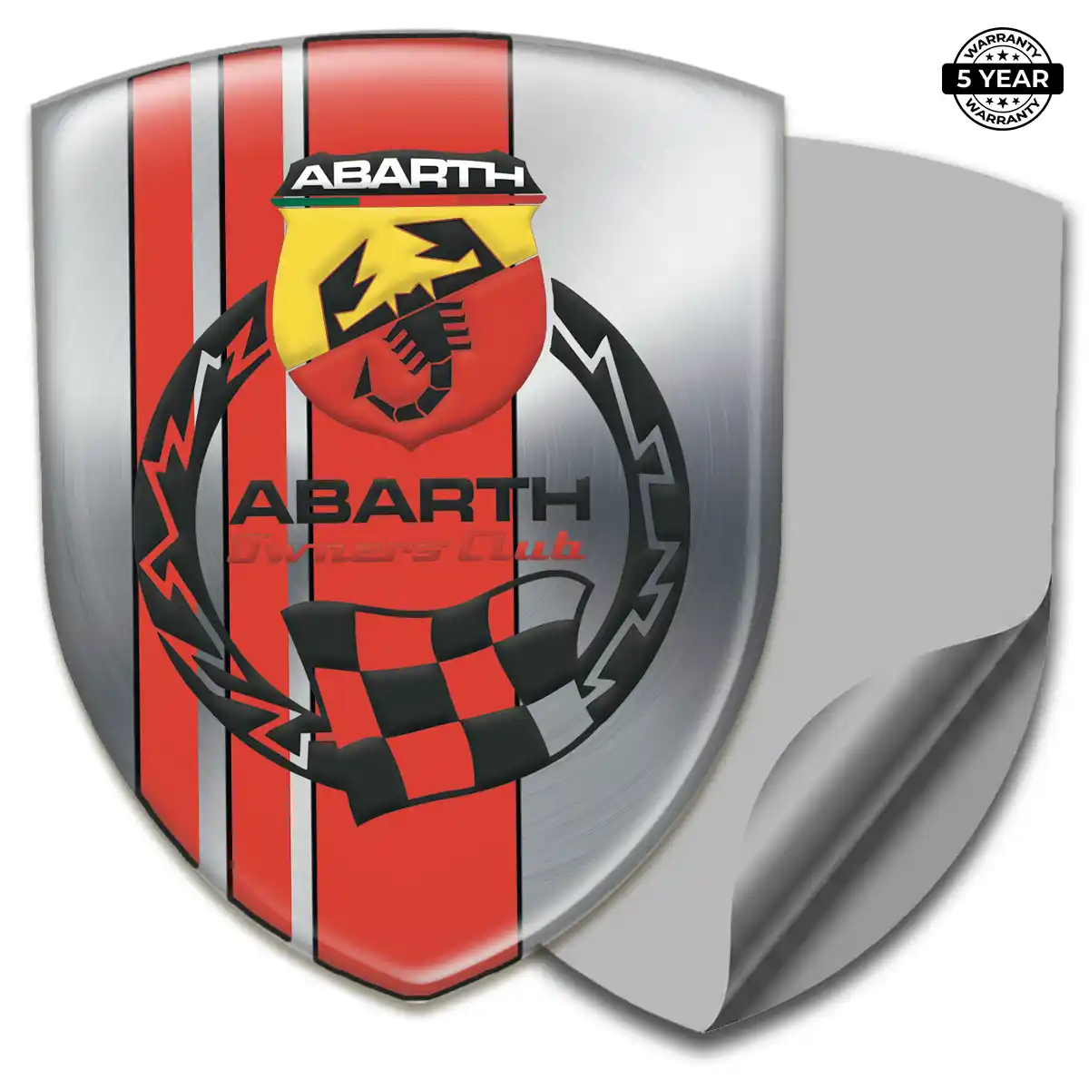 Abarth Domed Badge Sport Tuning