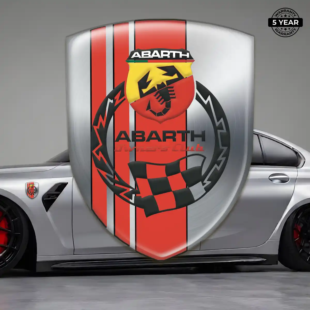Abarth Domed Badge Sport Tuning