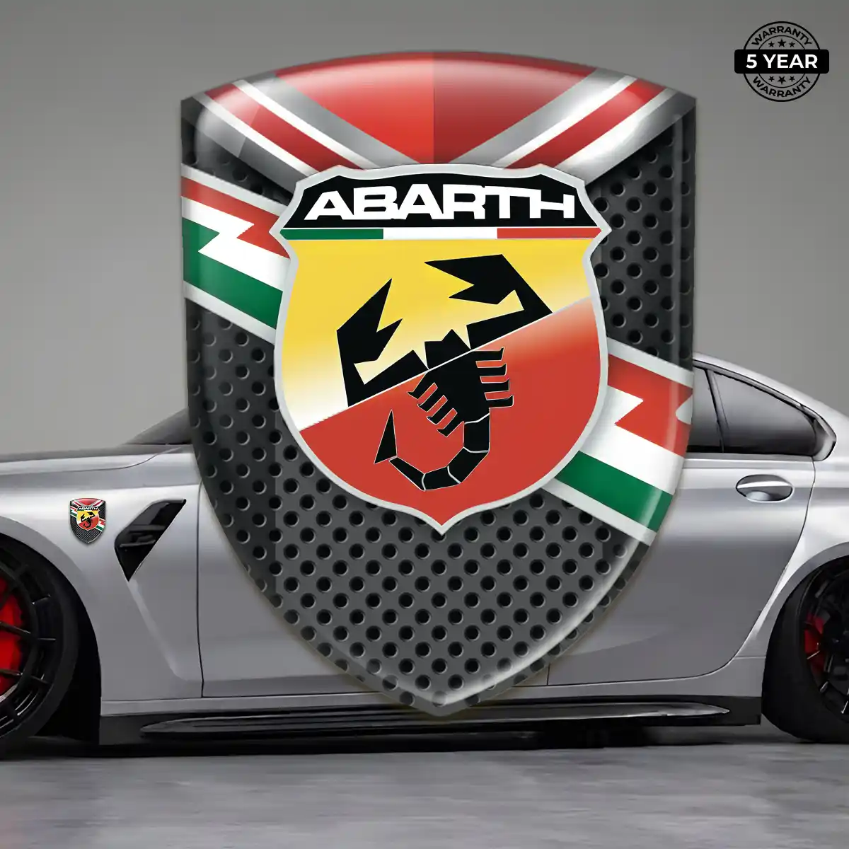 Abarth Domed Badge Street Tuning