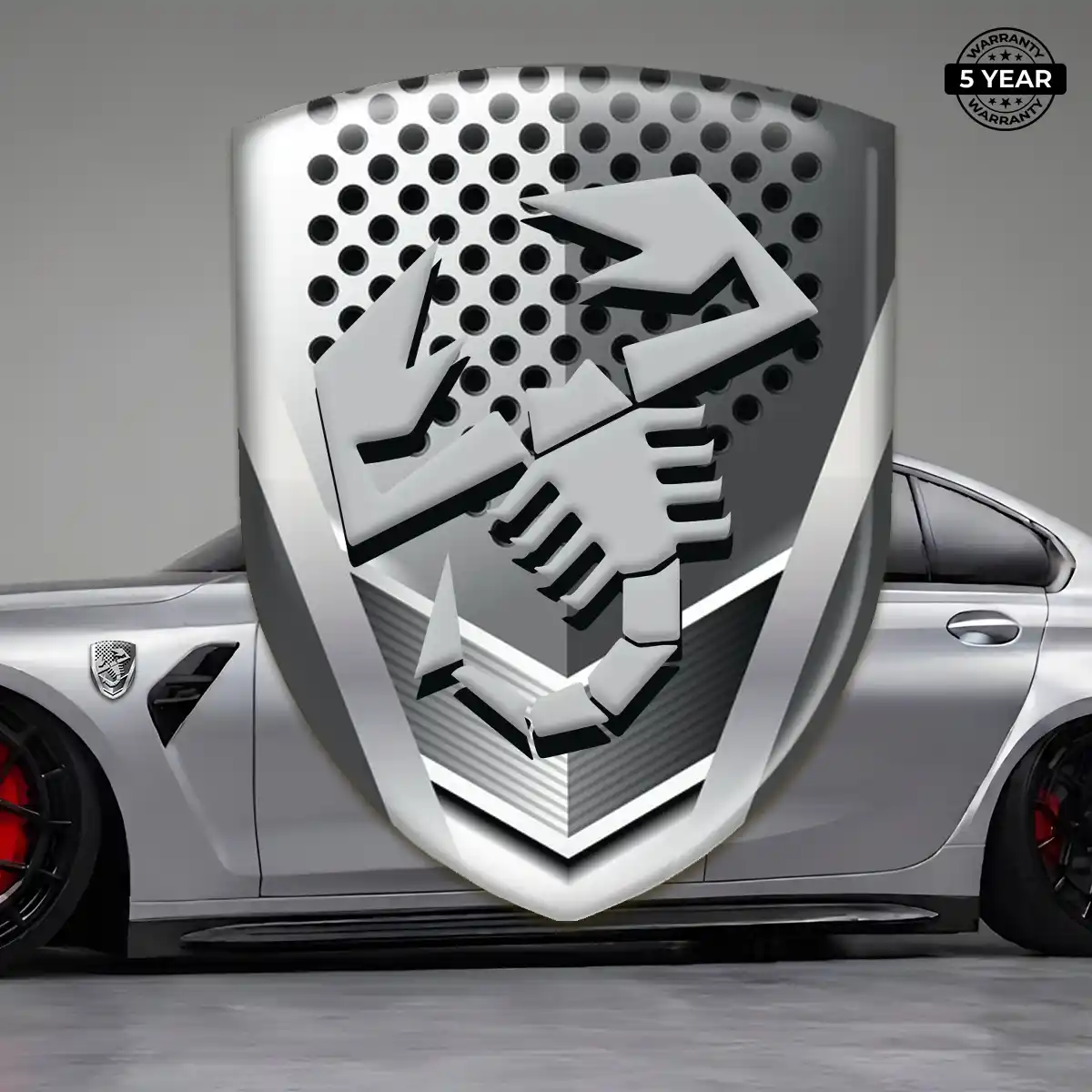 Abarth Domed Decal Cabin Style
