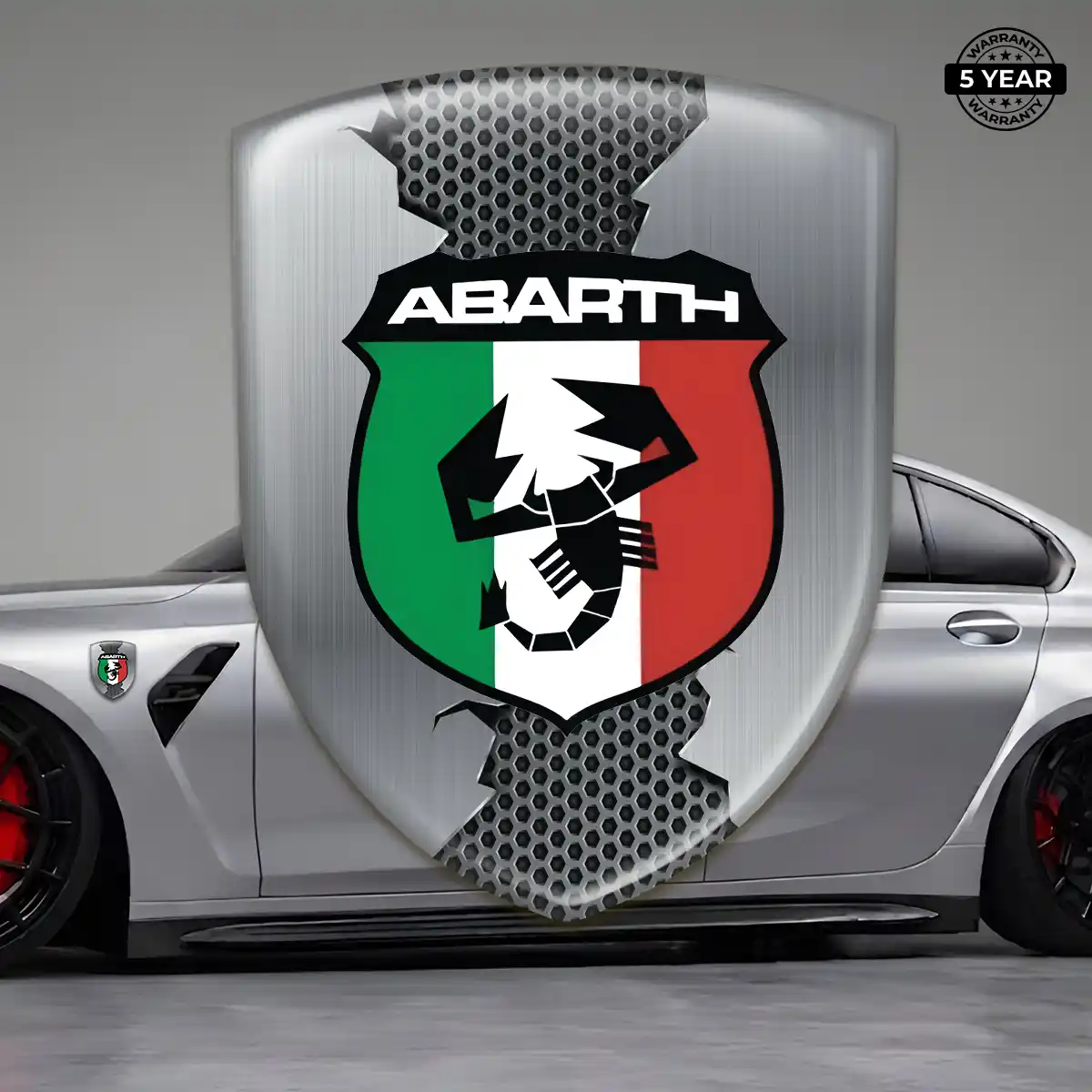 Abarth Domed Decal Deluxe Edition